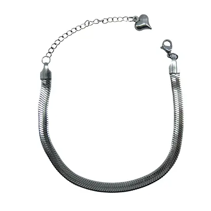 دستبندماری نقره ای6عددیSTEEL5